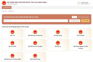 PHƯỜNG CHƠN THÀNH: Triển khai Hệ thống giải quyết thủ tục hành chính tập trung