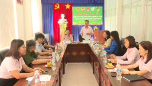 CHƠN THÀNH: TỔNG KẾT CÔNG TÁC ỦY THÁC NGÂN HÀNG CHÍNH SÁCH XÃ HỘI VỚI CÁC TỔ CHỨC CHÍNH TRỊ - XÃ HỘI, NĂM 2025