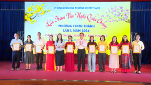 CHƠN THÀNH: BẾ MẠC, TRAO GIẢI LIÊN HOAN VĂN NGHỆ QUẦN CHÚNG LẦN THỨ I, NĂM 2026