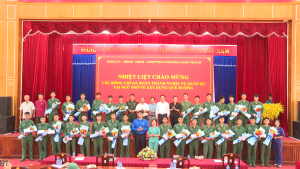 PHƯỜNG CHƠN THÀNH: ĐÓN NHẬN QUÂN NHÂN XUẤT NGŨ HOÀN THÀNH NGHĨA VỤ QUÂN SỰ TẠI NGŨ TRỞ VỀ XÂY DỰNG QUÊ HƯƠNG