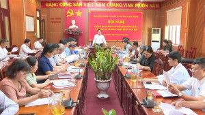 CHƠN THÀNH: HỌP TRIỂN KHAI TỔ CHỨC HỘI TRẠI TÒNG QUÂN VÀ THAM DỰ LỄ GIAO, NHẬN QUÂN NĂM 2026