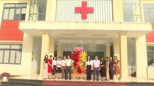 UBND PHƯỜNG CHƠN THÀNH: THĂM, CHÚC MỪNG  TRẠM Y TẾ PHƯỜNG, NHÂN KỶ NIỆM 71 NĂM NGÀY THẦY THUỐC VIỆT NAM (27/2/1955 – 27/2/2026)