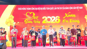 CHƯƠNG TRÌNH “TẾT SUM VẦY - XUÂN ƠN ĐẢNG” NĂM 2026