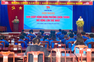 CHƠN THÀNH: HỘI NGHỊ BAN CHẤP HÀNH ĐOÀN PHƯỜNG CHƠN THÀNH MỞ RỘNG LẦN THỨ NHẤT, NĂM 2026