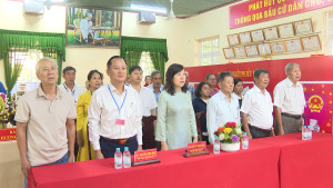 CỬ TRI PHƯỜNG CHƠN THÀNH: NÔ NỨC THAM GIA "NGÀY HỘI NON SÔNG"