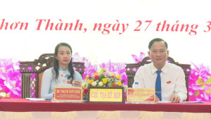 THƯỜNG TRỰC HĐND TỈNH PHÊ CHUẨN KẾT QUẢ BẦU CHỦ TỊCH, PHÓ CHỦ TỊCH HĐND PHƯỜNG CHƠN THÀNH
