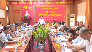 CHƠN THÀNH: TRIỂN KHAI LẤY Ý KIẾN NHÂN DÂN ĐỐI VỚI ĐỀ ÁN THÀNH LẬP THÀNH PHỐ ĐỒNG NAI TRỰC THUỘC TRUNG ƯƠNG