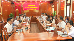 THƯỜNG TRỰC ĐẢNG ỦY PHƯỜNG CHƠN THÀNH, LÀM VIỆC VỚI ĐƠN VỊ TƯ VẤN TRIỂN KHAI ĐỀ ÁN PHƯỜNG CHƠN THÀNH HẠNH PHÚC