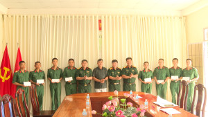 CHƠN THÀNH: THĂM ĐỘNG VIÊN CHIẾN SỸ MỚI NĂM 2026