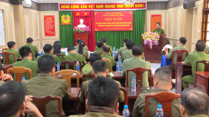 CÔNG AN PHƯỜNG CHƠN THÀNH: SƠ KẾT CÔNG TÁC QUÍ I/2026, TỔNG KẾT CAO ĐIỂM TẤN CÔNG TRẤN ÁP TỘI PHẠM