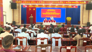 CHƠN THÀNH: CHỈ ĐẠO TIẾP TỤC TĂNG CƯỜNG VỀ CÔNG TÁC PHÒNG, CHỐNG THAM NHŨNG, LÃNG PHÍ, TIÊU CỰC