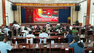 PHƯỜNG CHƠN THÀNH: THAM GIA HỘI NGHỊ TRIỂN KHAI QUÁN TRIỆT CÁC VĂN BẢN VỀ CÔNG TÁC KIỂM TRA, GIÁM SÁT (BẰNG HÌNH THỨC TRỰC TUYẾN)