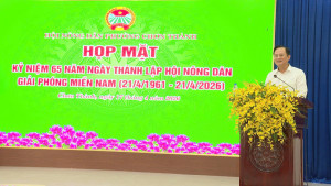 BÀI PHÁT BIỂU CỦA BÍ THƯ ĐẢNG ỦY PHƯỜNG CHƠN THÀNH