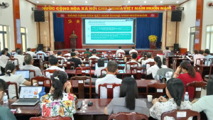 CHƠN THÀNH: THAM GIA HỘI NGHỊ TẬP HUẤN TRIỂN KHAI THỦ TỤC HÀNH CHÍNH CỦA ĐẢNG TRÊN MÔI TRƯỜNG ĐIỆN TỬ (BẰNG HÌNH THỨC TRỰC TUYẾN)