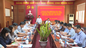 ĐOÀN GIÁM SÁT CỦA BAN PHÁP CHẾ HĐND THÀNH PHỐ ĐỒNG NAI, GIÁM SÁT TẠI PHƯỜNG CHƠN THÀNH