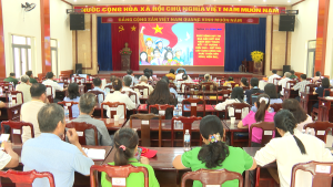 CHƠN THÀNH: THAM GIA HỘI NGHỊ HỌC TẬP, QUÁN TRIỆT VÀ PHÁT ĐỘNG ĐỢT THI ĐUA ĐẶC BIỆT 500 NGÀY ĐÊM VỚI CHỦ ĐỀ “ĐOÀN KẾT - KỶ CƯƠNG - HIỆU QUẢ - BỨT PHÁ” TRÊN ĐỊA BÀN THÀNH PHỐ