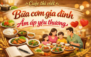 UBND PHƯỜNG CHƠN THÀNH TRIỂN KHAI CUỘC THI VIẾT VỀ CHỦ ĐỀ “BỮA CƠM GIA ĐÌNH ẤM ÁP YÊU THƯƠNG” KỶ NIỆM 25 NĂM NGÀY GIA ĐÌNH VIỆT NAM (28/6) TRÊN ĐỊA BÀN PHƯỜNG