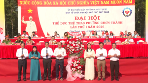 CHƠN THÀNH: KHAI MẠC ĐẠI HỘI TDTT PHƯỜNG LẦN THỨ I NĂM 2026