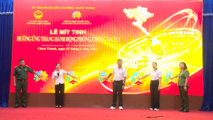 CHƠN THÀNH: LỄ MÍT TINH VÀ PHÁT ĐỘNG CHẠY OLYMPICHƯỞNG ỨNG THÁNG HÀNH ĐỘNG PHÒNG, CHỐNG MA TÚY NĂM 2026