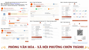 TÀI LIỆU HƯỚNG DẪN QUY TRÌNH THANH TOÁN TRỰC TUYẾN TRÊN CỔNG DỊCH VỤ CÔNG QUỐC GIA