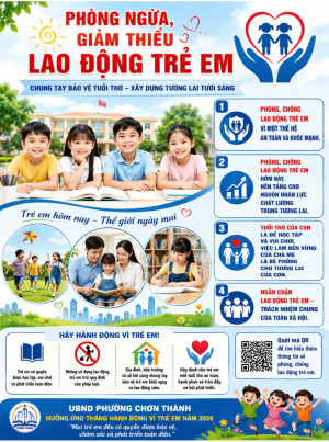 ĐẨY MẠNH TRUYỀN THÔNG PHÒNG NGỪA, GIẢM THIỂU LAO ĐỘNG TRẺ EM