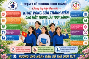 HƯỞNG ỨNG NGÀY DÂN SỐ THẾ GIỚI 11/7/2026