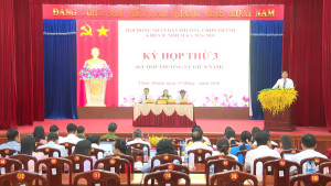 KỲ HỌP THỨ 3 (KỲ HỌP THƯỜNG LỆ GIỮA NĂM 2026) HĐND PHƯỜNG CHƠN THÀNH, KHÓA II, NHIỆM KỲ 2026-2031