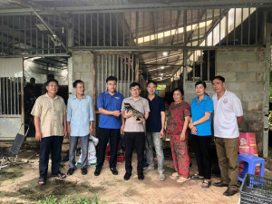 HỘI NÔNG DÂN PHƯỜNG CHƠN THÀNH TỔ CHỨC THAM QUAN, HỌC TẬP MÔ HÌNH NUÔI CHỒN HƯƠNG HIỆU QUẢ