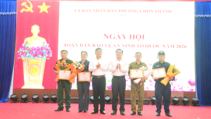 CHƠN THÀNH: NGÀY HỘI TOÀN DÂN BẢO VỆ AN NINH TỔ QUỐC NĂM 2026