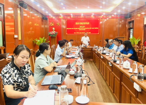 THƯỜNG TRỰC ĐẢNG ỦY PHƯỜNG HỌP GIAO BAN CÔNG TÁC QUÝ III/2026