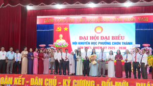 ĐẠI HỘI ĐẠI BIỂU HỘI KHUYẾN HỌC PHƯỜNG CHƠN THÀNH LẦN THỨ I, NHIỆM KỲ 2025-2030