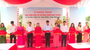 CHƠN THÀNH: LỄ KHÁNH THÀNH CÔNG TRÌNH “NÂNG CẤP, MỞ RỘNG...
