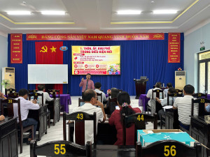 CHƠN THÀNH: TỔ CHỨC LỚP BỒI DƯỠNG TRƯỞNG ẤP, TRƯỞNG KHU PHỐ KHÓA I, NHIỆM KỲ 2025–2030