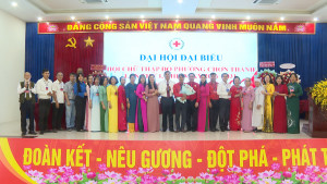 ĐẠI HỘI ĐẠI BIỂU HỘI CHỮ THẬP ĐỎ PHƯỜNG CHƠN THÀNH, KHÓA I,...