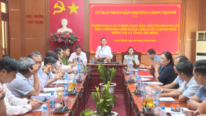 CHƠN THÀNH: TRIỂN KHAI LẤY Ý KIẾN NHÂN DÂN ĐỐI VỚI PHƯƠNG ÁN ĐIỀU CHỈNH ĐỊA GIỚI HÀNH CHÍNH GIỮA THÀNH PHỐ ĐỒNG NAI VÀ TỈNH LÂM ĐỒNG