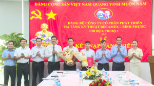 ĐẢNG BỘ CÔNG TY CỔ PHẦN PHÁT TRIỂN HẠ TẦNG KỸ THUẬT BECAMEX - BÌNH PHƯỚC, TỔ CHỨC LỄ KẾT NẠP ĐẢNG VIÊN