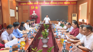 CHƠN THÀNH: HỌP ĐÁNH GIÁ TÌNH HÌNH KINH TẾ XÃ HỘI 9 THÁNG ĐẦU NĂM 2026