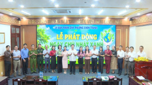 CHƠN THÀNH: LỄ PHÁT ĐỘNG “NGÀY CHỦ NHẬT XANH”