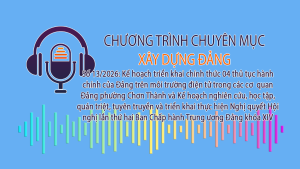 Kế hoạch triển khai chính thức 04 thủ tục hành chính của Đảng trên môi trường điện tử trong các cơ  quan Đảng phường Chơn Thành và Kế hoạch nghiên cứu, học tập, quán triệt, tuyên truyền và triển khai thực hiện Nghị quyết Hội nghị Trung ương 2 khóa XI