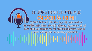 Kế hoạch triển khai thực hiện Nghị quyết số 66-NQ/TW củaBộ Chính trị về đổi mới công tác xây dựng và thi hành pháp luật đáp ứng yêu cầu phát triển đất nước trong kỷ nguyên mới, trên địa bàn phường Chơn Thành