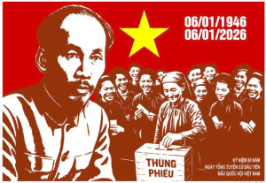 80 Năm Ngày Tổng Tuyển Cử Đầu Tiên Bầu Quốc Hội Việt Nam (6/1/1946-6/1/2026)