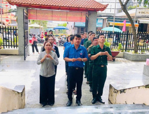 TUỔI TRẺ ĐẠI PHƯỚC PHỐI HỢP HỘI PHỤ NỮ VÀ CỰU CHIẾN BINH XÃ CHUNG TAY TỔ CHỨC CÁC HOẠT ĐỘNG KỶ NIỆM 78 NĂM NGÀY THƯƠNG BINH LIỆT SĨ