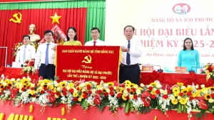 ĐẠI HỘI ĐẠI BIỂU ĐẢNG BỘ XÃ LẦN THỨ I, NHIỆM KỲ 2025 – 2030
