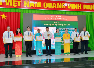 HỘI NGHỊ TUYÊN DƯƠNG ĐIỂN HÌNH TIÊN TIẾN XÃ ĐẠI PHƯỚC