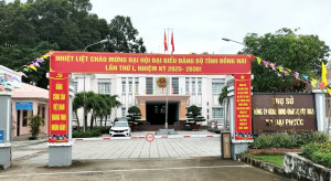 XÃ ĐẠI PHƯỚC ĐẨY MẠNH CÁC HOẠT ĐỘNG TUYÊN TRUYỀN CHÀO MỪNG ĐẠI HỘI ĐẢNG BỘ TỈNH ĐỒNG NAI  LẦN THỨ I, NHIỆM KỲ 2025 – 2030
