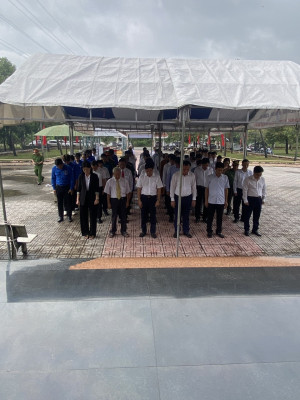 Lễ Tưởng Niệm, Dâng Hương Tại Di Tích Quốc Gia Giồng Sắn