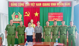 Hội nghị BCH Đảng bộ Công an xã Đại Phước thường kỳ tháng 9/2025