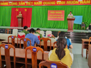 Xã Đại Phước tuyên truyền pháp luật .