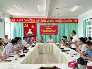 Đảng ủy xã Đại Phước tổ chức buổi trao đổi kinh nghiệm với  Đảng ủy xã Trị An về công tác xây dựng đảng