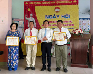 Ấp Phước Lương tổ chức Ngày hội Đại đoàn kết toàn dân tộc năm 2025